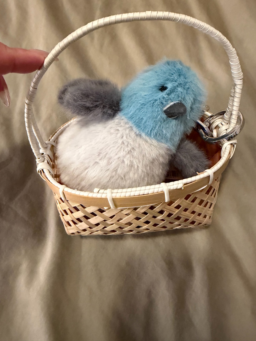 AUTHENTIC JELLYCAT FAO STURGEON PIGEON KEYCHAIN BRAND NEW